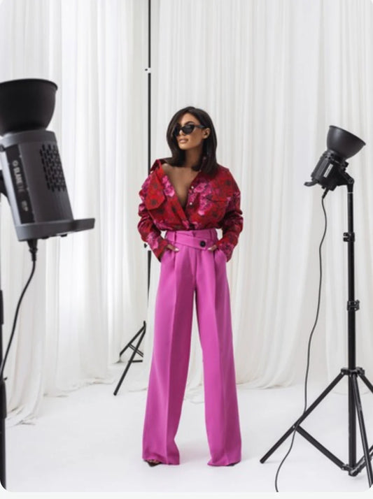 Hight waist elegant Pants