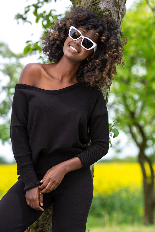 Casual style relaxed set