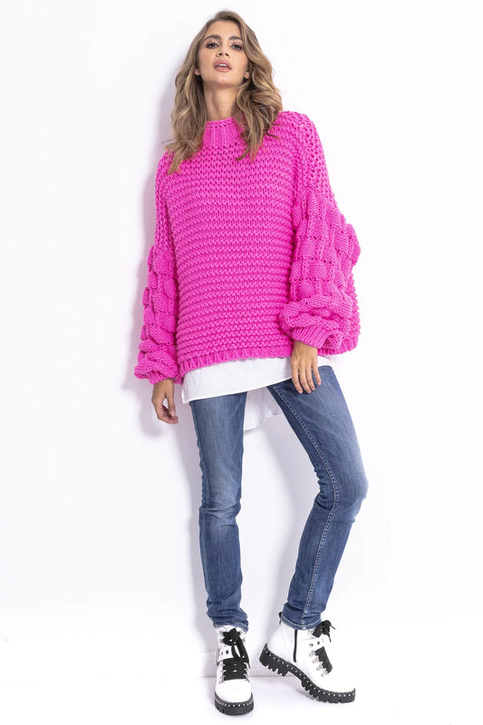Chunky Knit braids sleeves