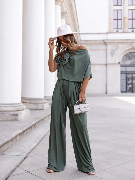 Wide Legged Pants- Part of the set